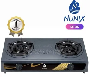 Nunix Stainless 2 Burner Cooker