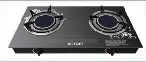 Infrared Ailyons 2 Burner Gas Cooker (Glass Top)