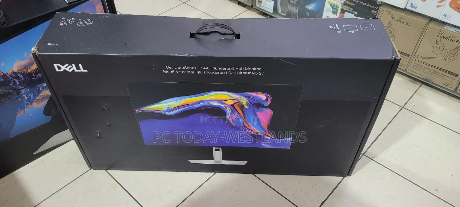 Dell Ultrasharp U2725qe 27 Inch 4kuhd Thunderbolt 4 Hub Monitor 120hz