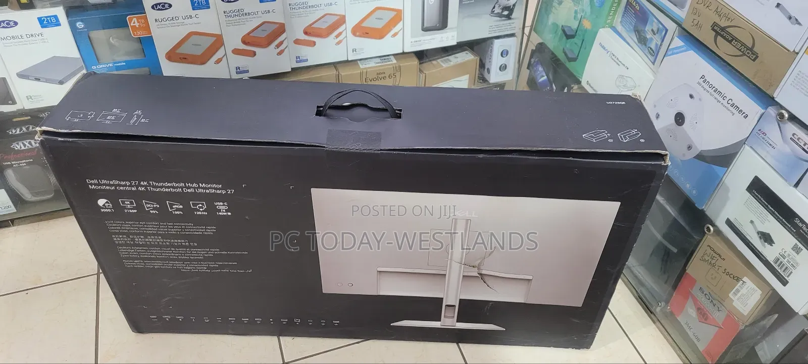 Dell Ultrasharp U2725qe 27 Inch 4kuhd Thunderbolt 4 Hub Monitor 120hz
