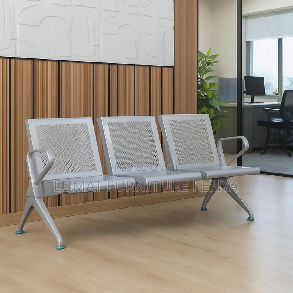 Industrial Strength 3-Seater Waiting Bench
