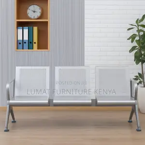 Industrial Strength 3-Seater Waiting Bench