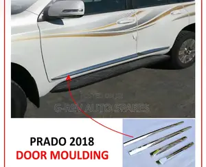 Prado J150 2010-2018 Door Chrome Mouldings.