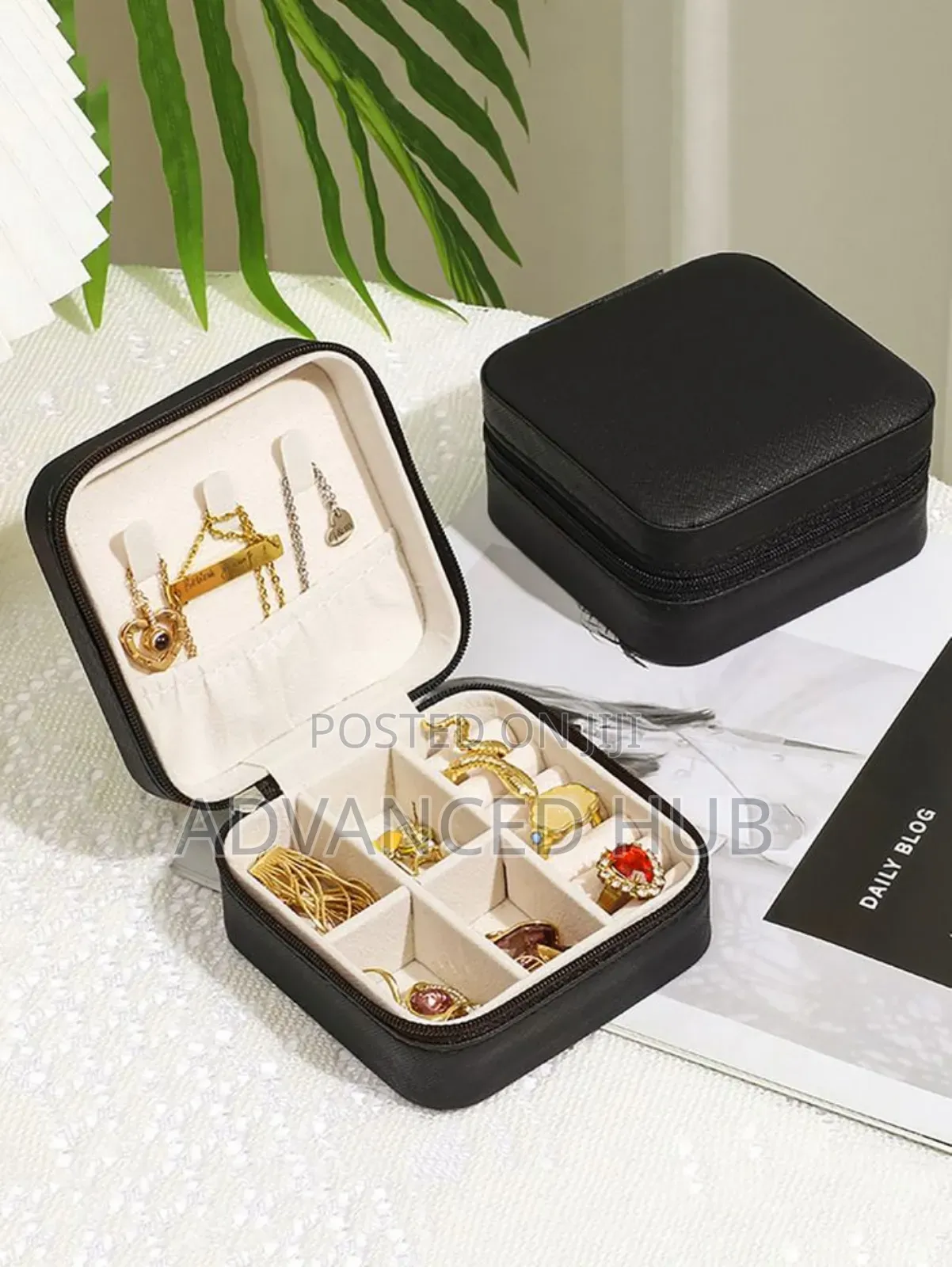 Portable Travel Jewell Case Organizer