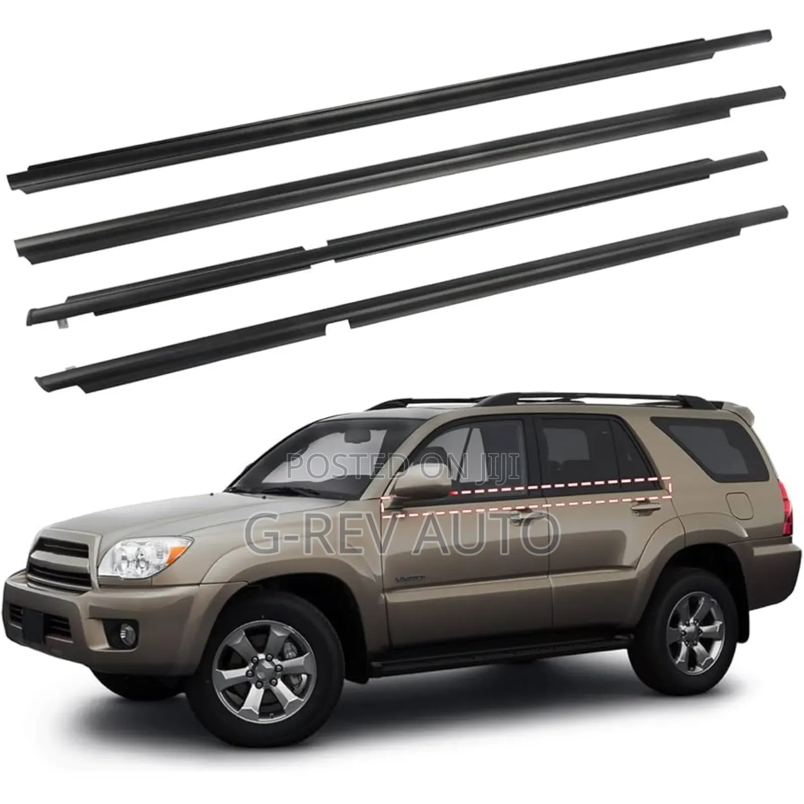 Genuine Hilux Surf 2003-2009 Weather Strips in Stock