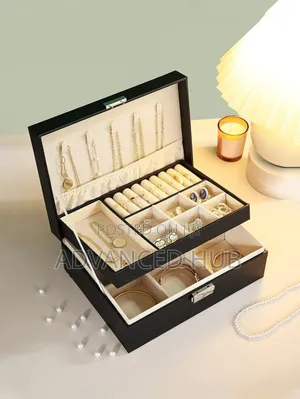 Exquisite Large Capacity Travel Jewelry Organizer