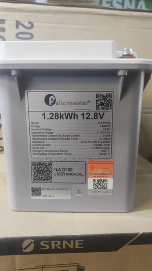 1.28kwh 12.8v Felicity Lithium Battery