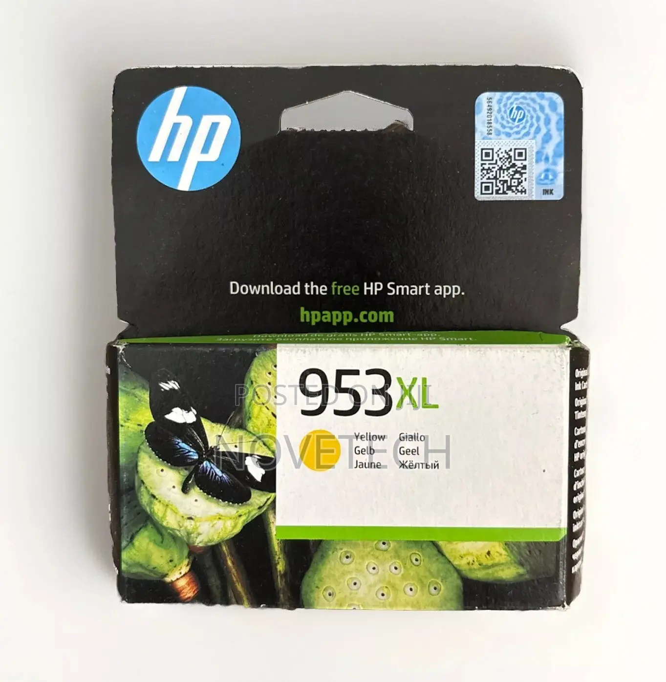 Hp 953xl High Yield Yellow Original Ink Cartridge