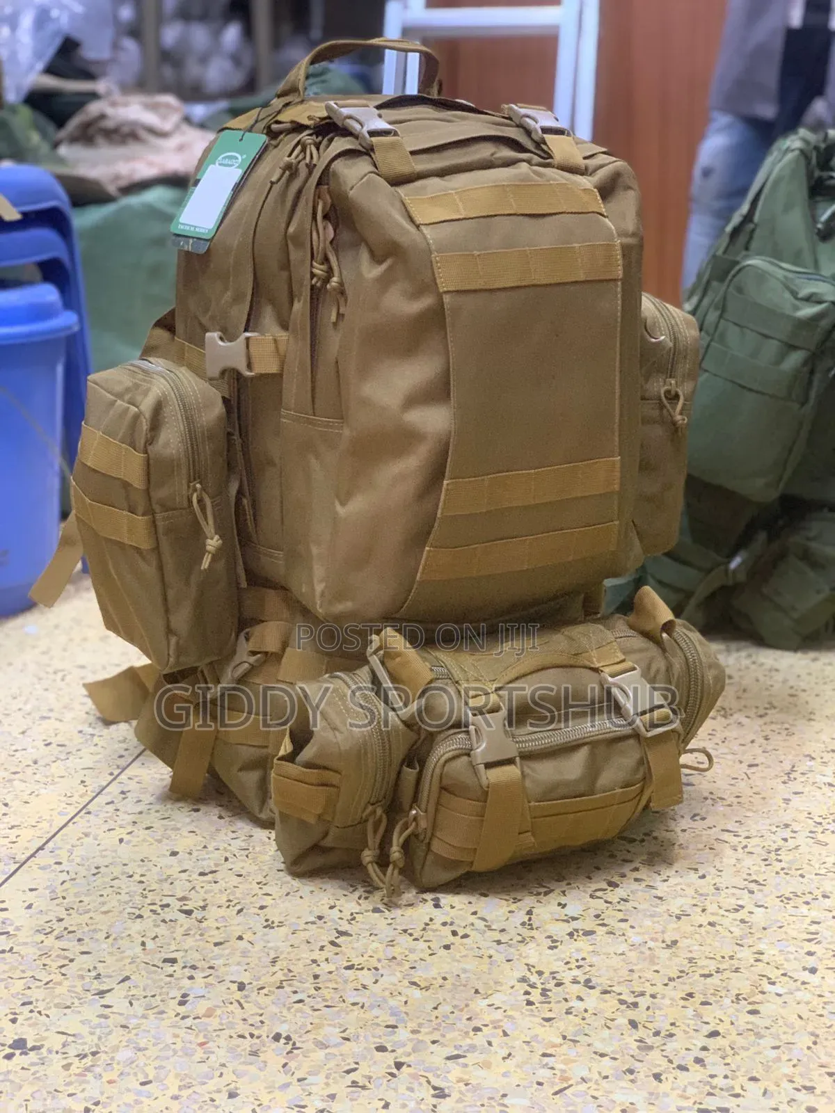 Tactical, Camping And Hiking Backpacks Camouflage And Plain Colours