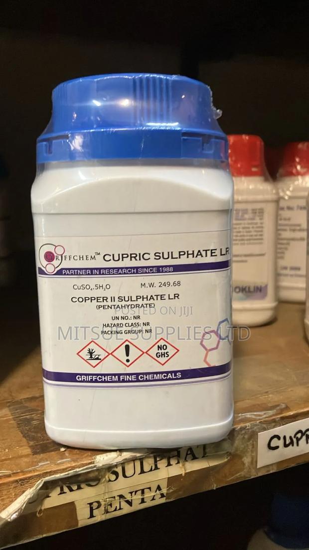 Copper (Cupric) Sulphate  Pentahydate 500g Griffchem