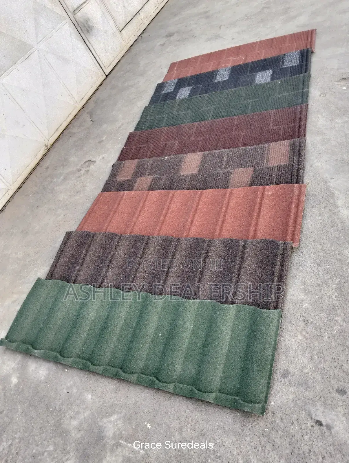 Stone Coated Decra Roofing Tiles