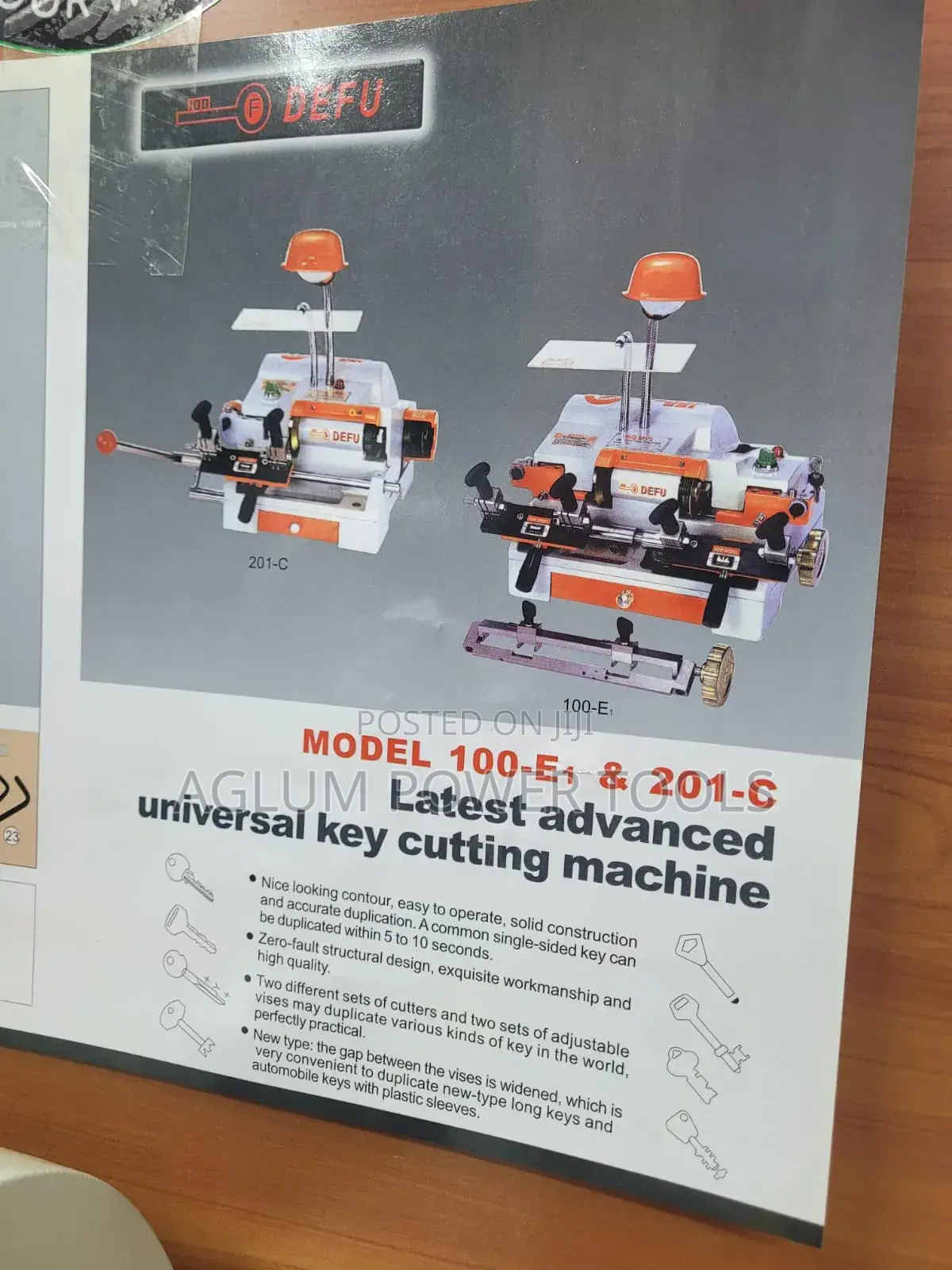 Universal Key Cutting Machine Defu