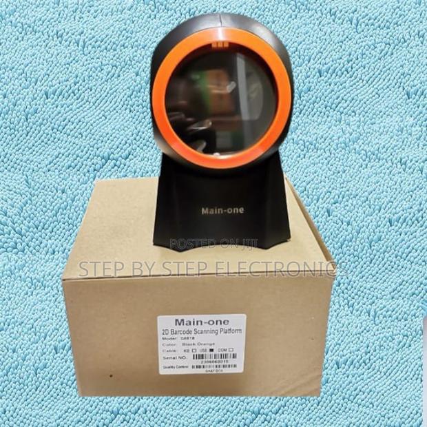 Automatic Hands-Free Scanning Desktop Usb Wired 1d 2d Barcode Scanner