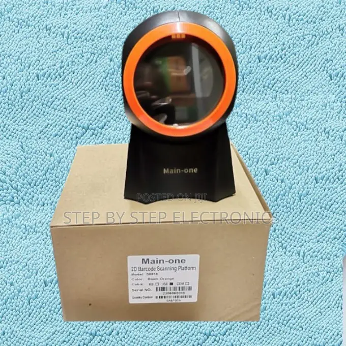 Automatic Hands-Free Scanning Desktop Usb Wired 1d 2d Barcode Scanner