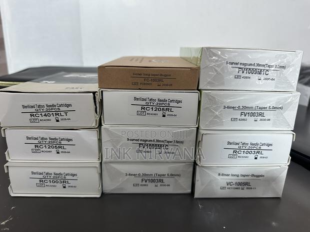 20 Pieces Ez Tattoo Cartridges
