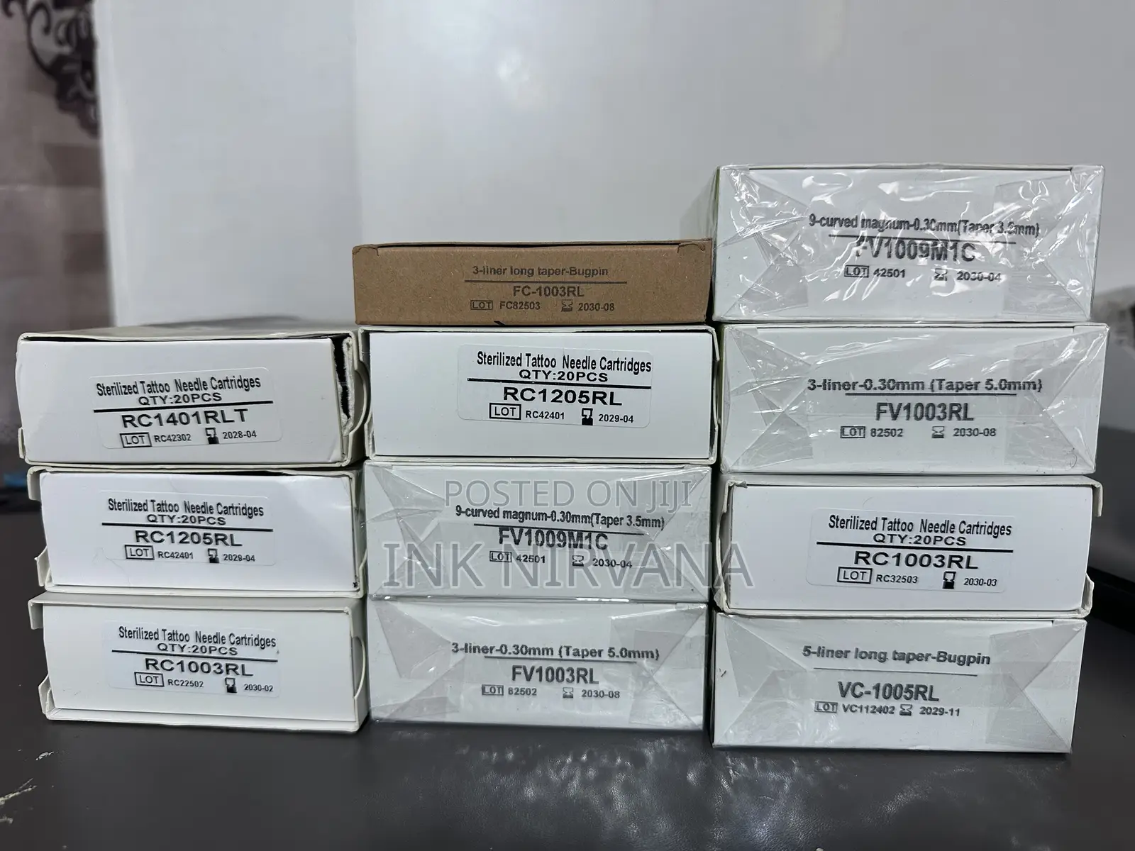 20 Pieces Ez Tattoo Cartridges