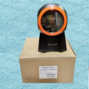 High Scanning Speed 1d/2d Round Table Mount Barcode Scanner
