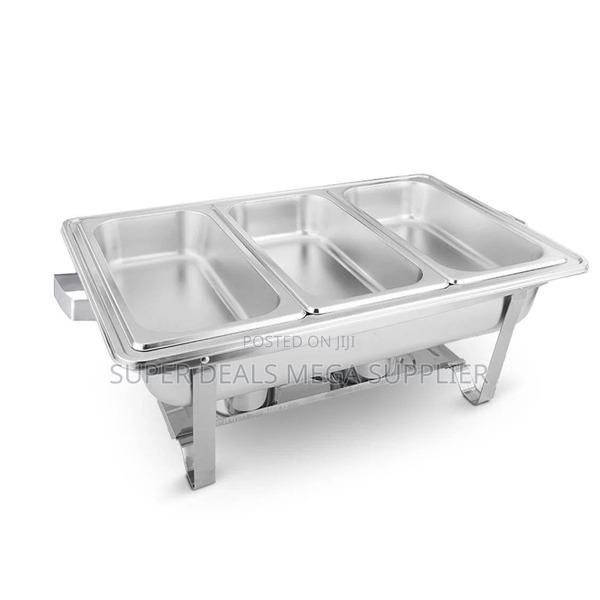Heavy Duty Buffet Food Warmer Chafing Dish Set With Lids and Frames