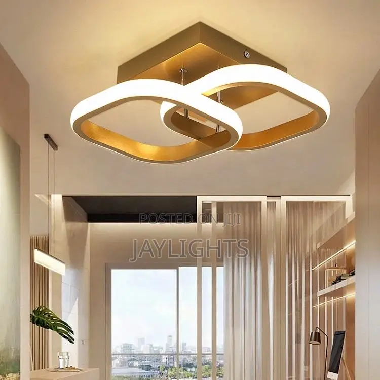 Corridor Lamps Square Acrylic Modern Led Ceiling Lamps