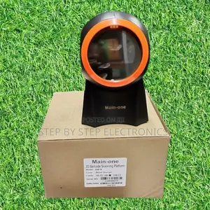 Hands-Free 1d/2d Round Table Mount Barcode Scanner for Retail Stores