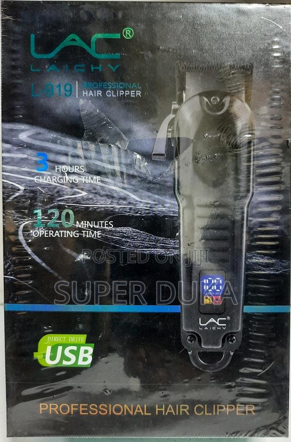 Quality Rechargeable/Cordless Shaver.Lac 919 Professional Hair Clipper