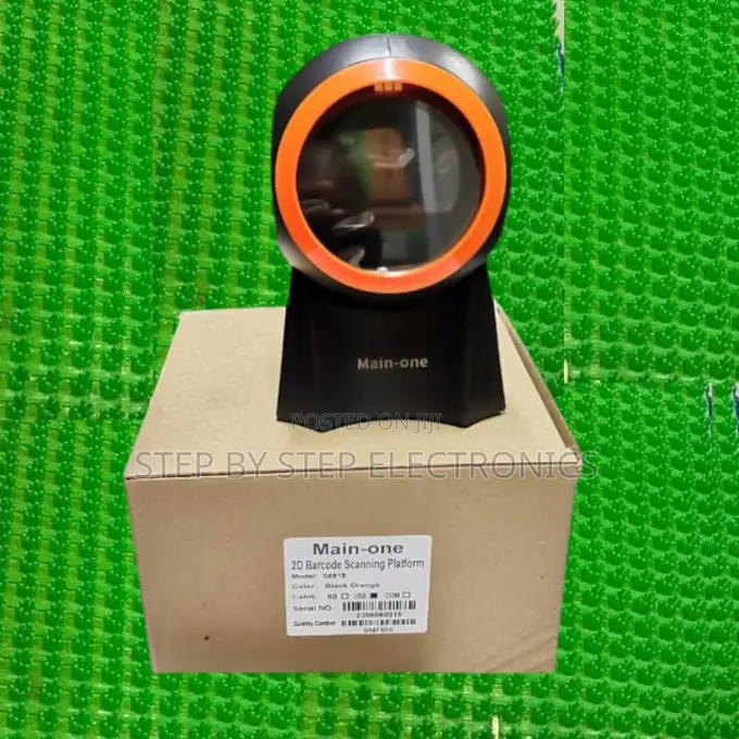 Automatic 1d/2d Barcode Scanner Round Table Mount for Retail Shops Pos