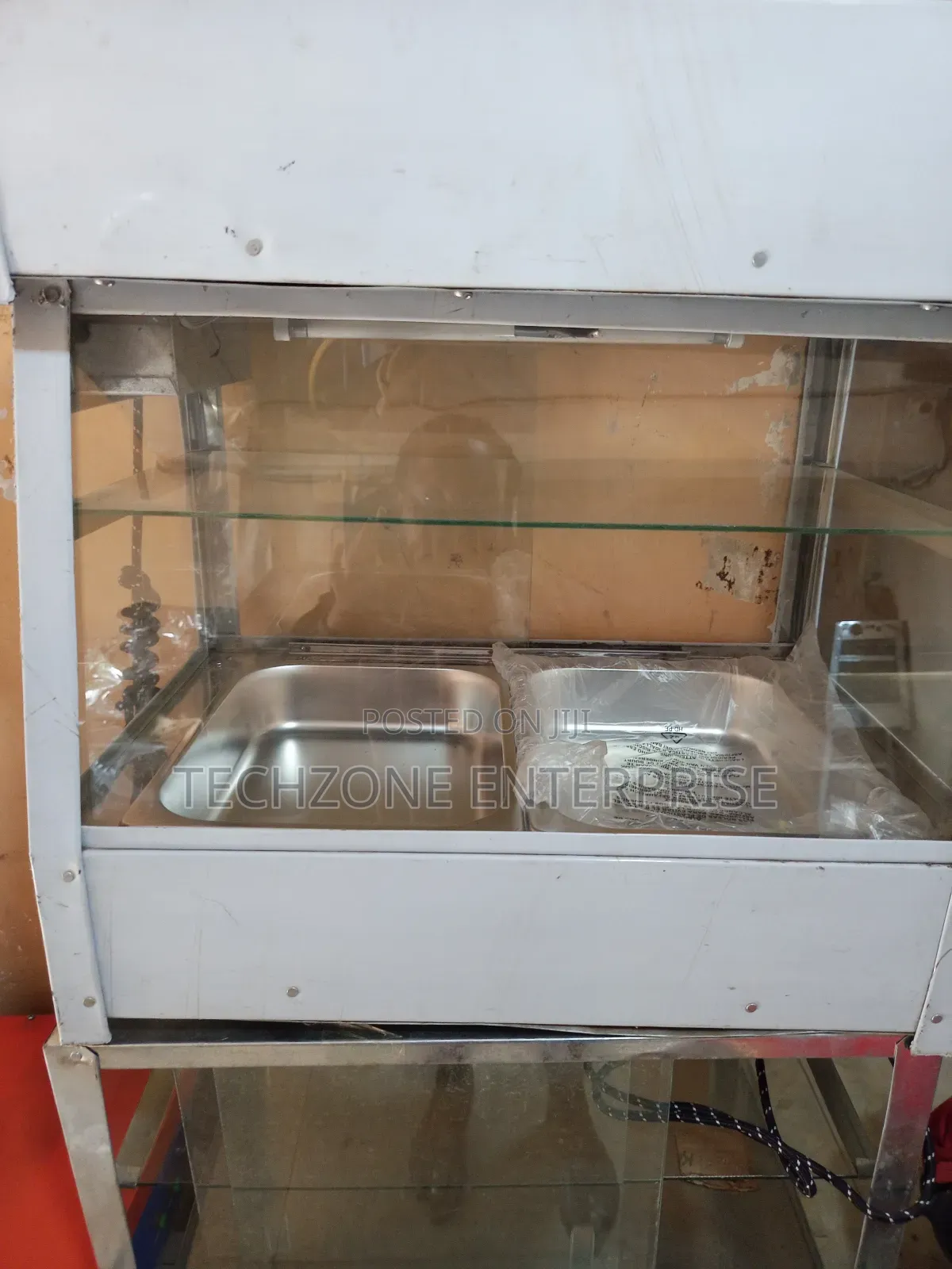 Jua Kali Electric Food/Chips Display Warmer 