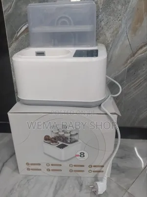 8 In 1 Smart Baby Multifunction Sterilizer/Dryer/Cooker/ Bottle Warmer