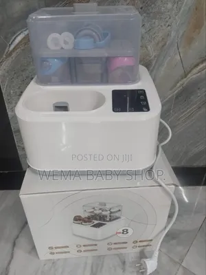 8 In 1 Smart Baby Multifunction Sterilizer/Dryer/Cooker/ Bottle Warmer