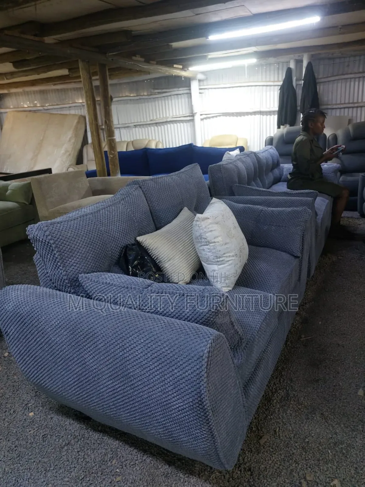 5 Seater Indoor Modern Sofas -Butterfly Design