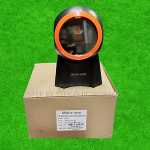 Advanced Hands-Free 1d/2d Round Table Mount Barcode Scanner