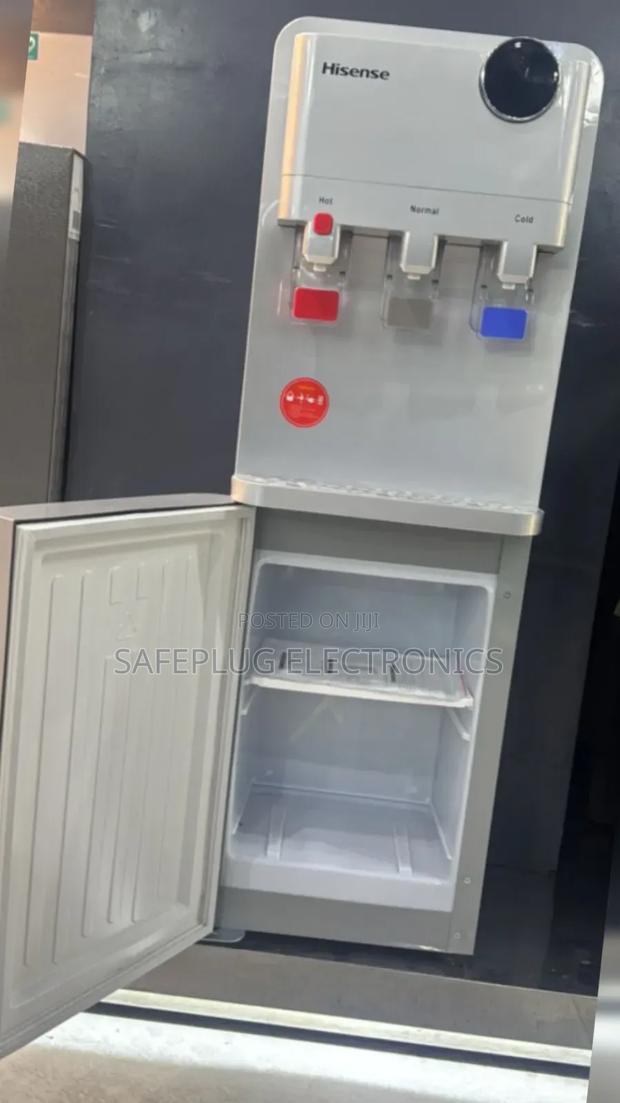 Hisense Compressor Water Dispenser: 3 Taps, Silver - 40% Energy Saving - main view