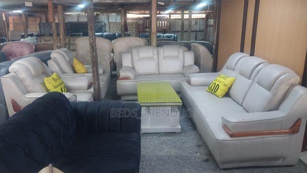 Thoughtful 7 Seater Semi Recliner Sofa 3,2,1,1