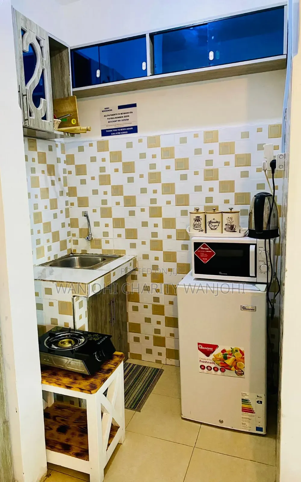 The Hide Out Airbnb in South B( Studio)