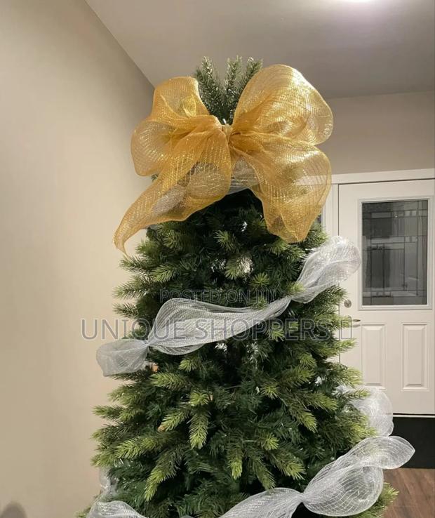 High Quality Christmas Ribbon Tree Decoration Mesh Tulle Roll Fabric - thumbnail 3