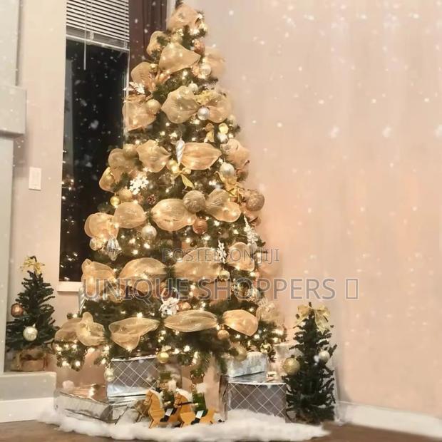 High Quality Christmas Ribbon Tree Decoration Mesh Tulle Roll Fabric - thumbnail 10