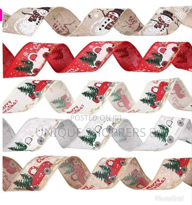 5 Meters Christmas Themed Ribbon KSHS 950/-Each.