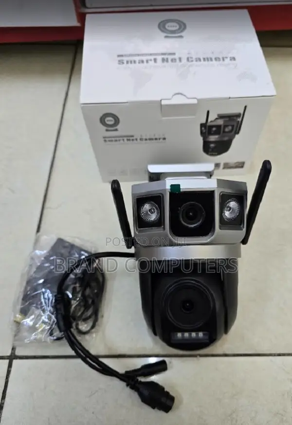 Dual Lens Smart Wifi Outdoor/Indoor Dome Ac Powered CCTV Camera