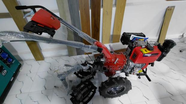 Primo Italy 10hp Diesel Power Tiller With Accessories. - main view