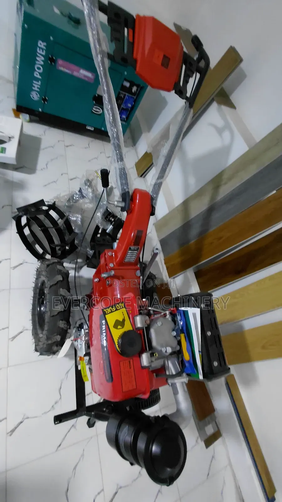 Heavy Duty 10hp Air-Cooled Diesel Power Tiller/Walking Tractor.