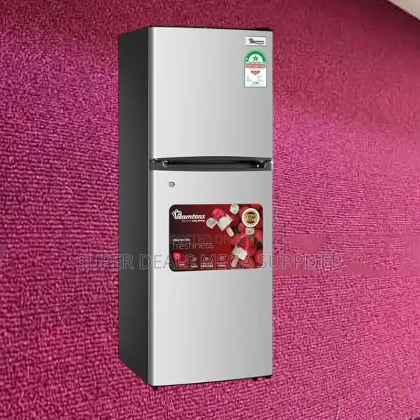 Ramtons Rf203 Double Door Refrigerator 128l With Smart Cooling Tech