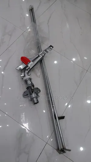 2' Rain Gun Sprinkler Set With Tripod Stand/Aluminium Head 50m Radius
