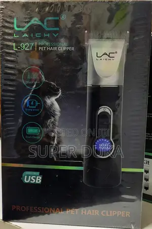 Animal/Pet Hair/Fur Cordless Shaving Machine.Lac L 927 Grooming Kit