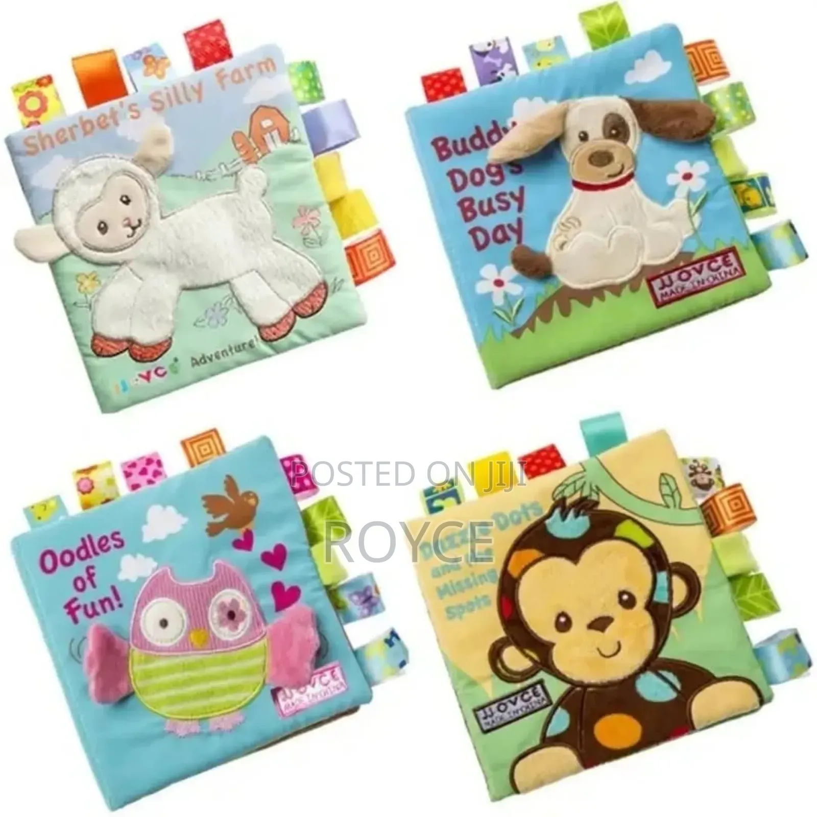Baby Sensory Cloth Books