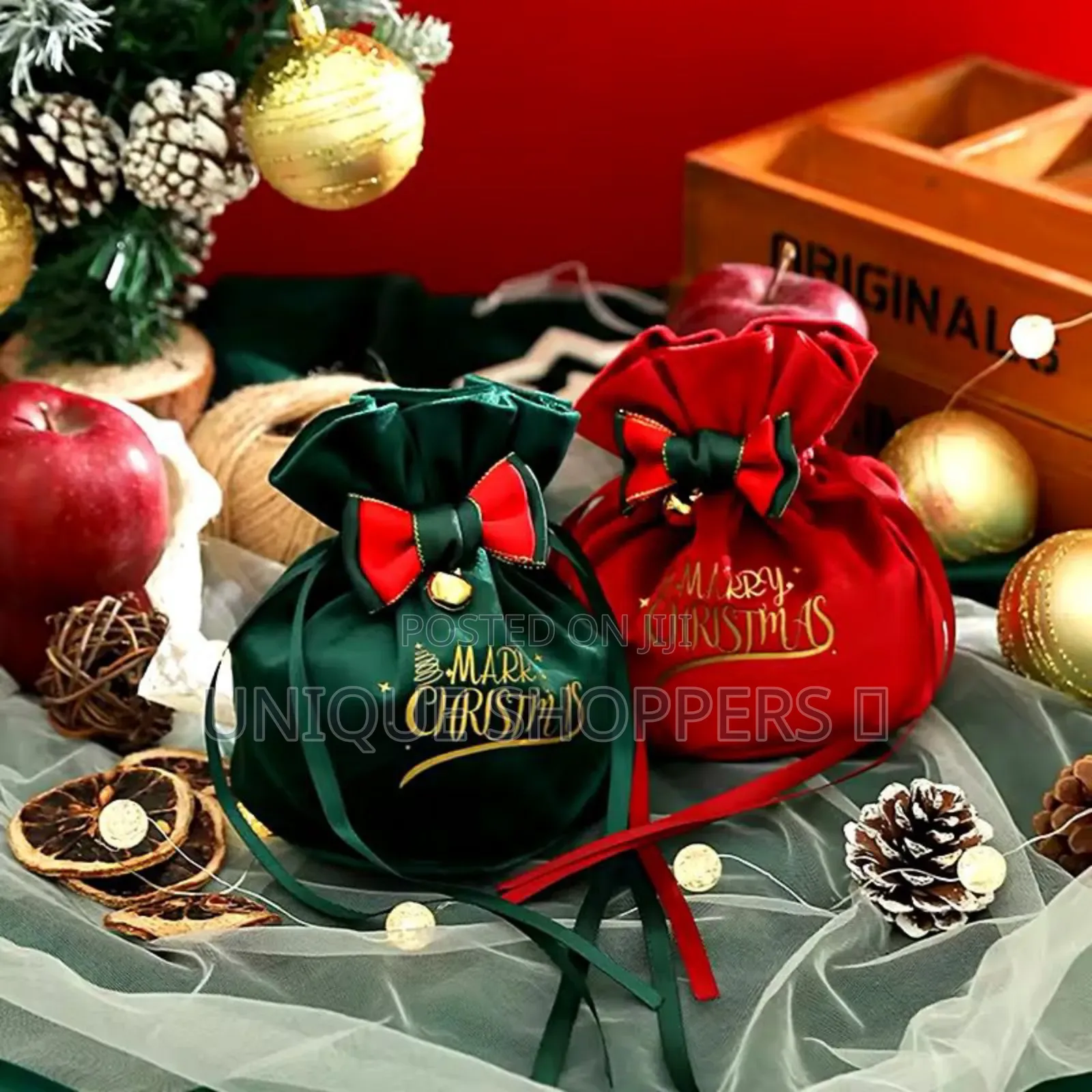Christmas Candy /Small Gifts Holders Each