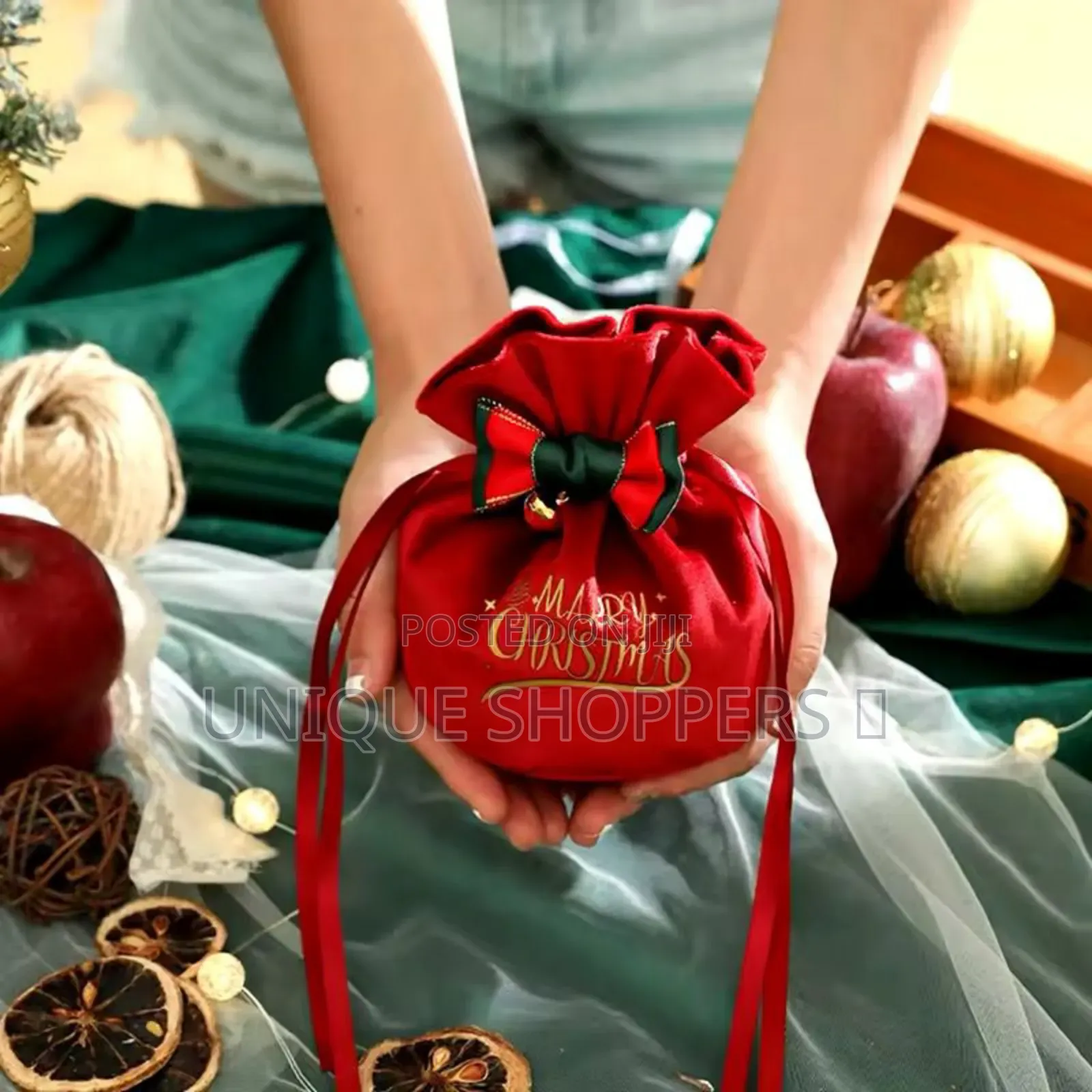 Christmas Candy /Small Gifts Holders Each