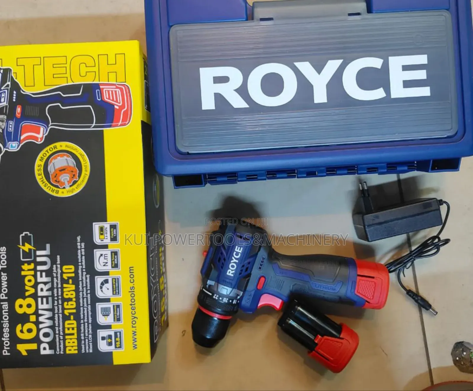 Royce 16.8v Cordless Drill/ Cordless Drill
