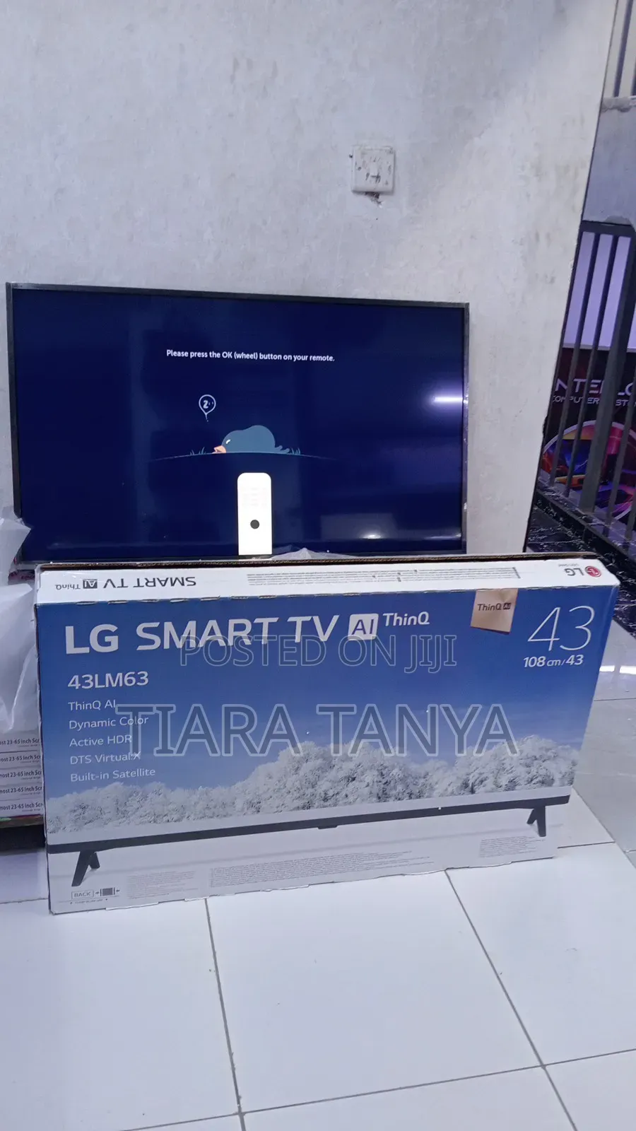 Lg 43" Smart Full Hd Tv 43lm6370