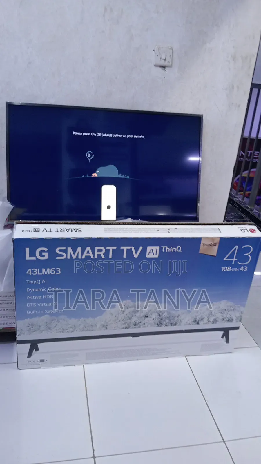 Lg 43" Smart Full Hd Tv 43lm6370