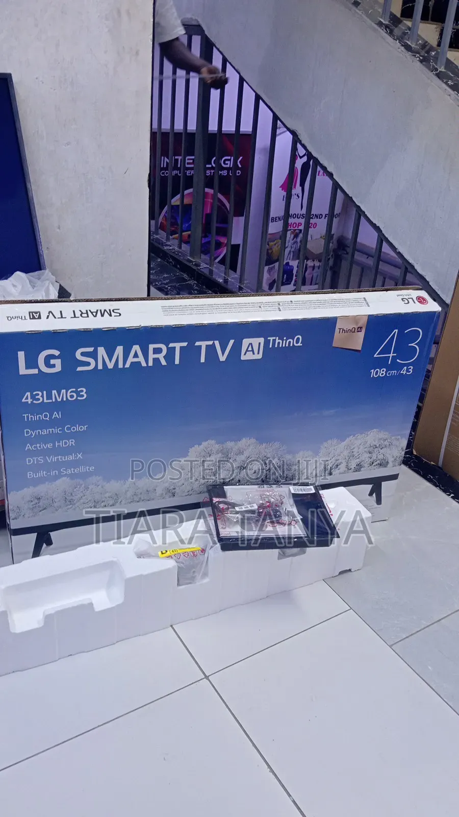 Lg 43" Smart Full Hd Tv 43lm6370